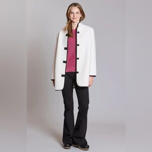 Tyler Boe Sherpa City Coat Black & White